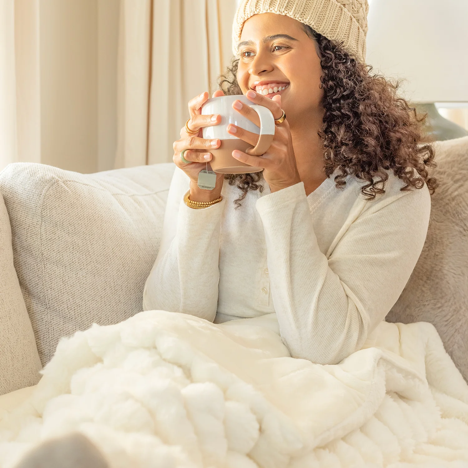 Acadia Faux Fur Throw - Image 46