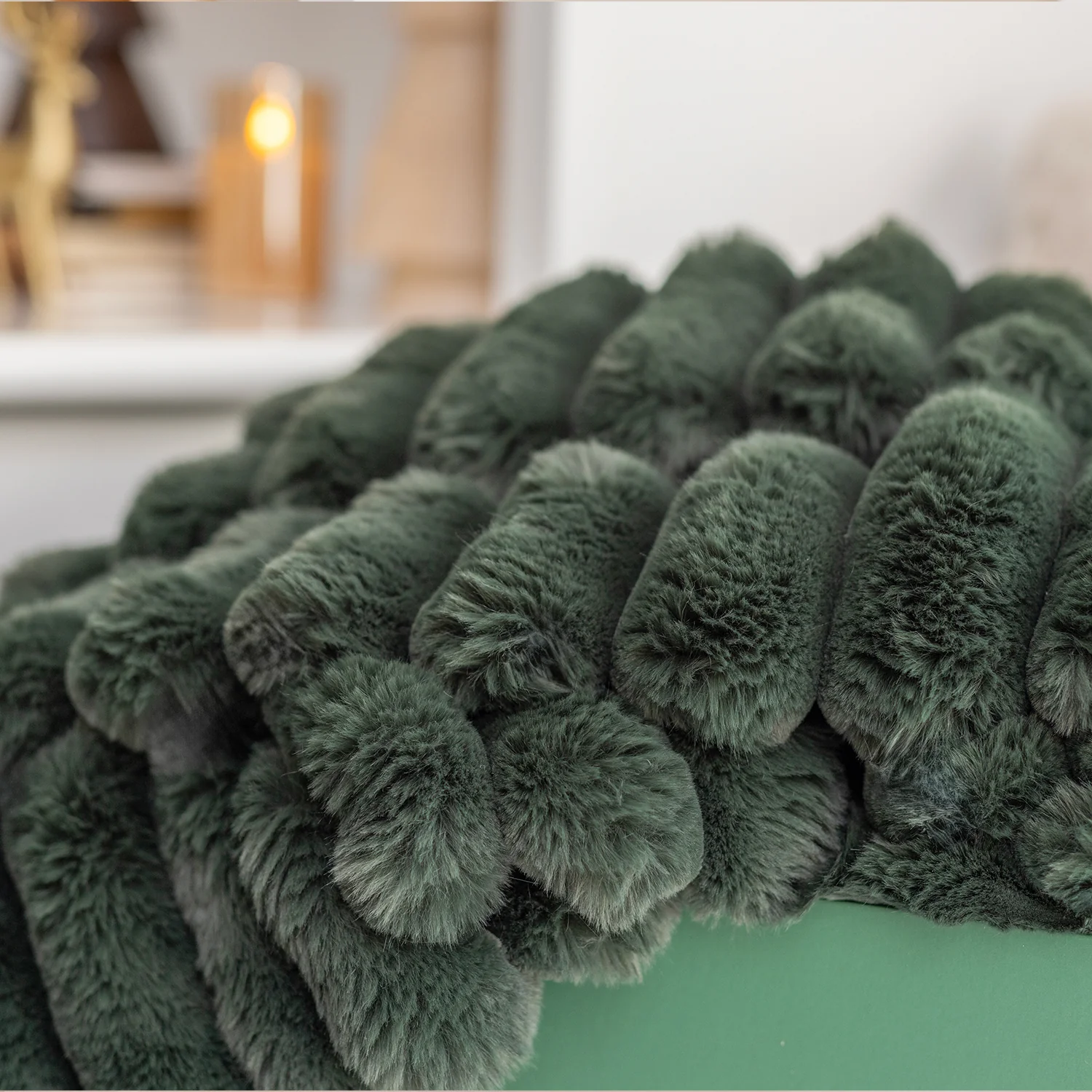 Acadia Faux Fur Throw - Image 9