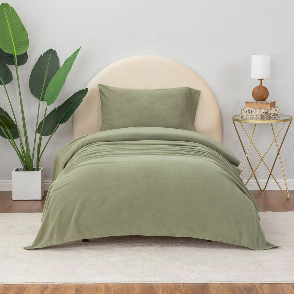 All-Season Microfleece Sheet Set - Image 35