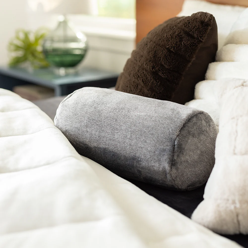 EcoThread® VelvetLoft® Neckroll Pillow - Image 6