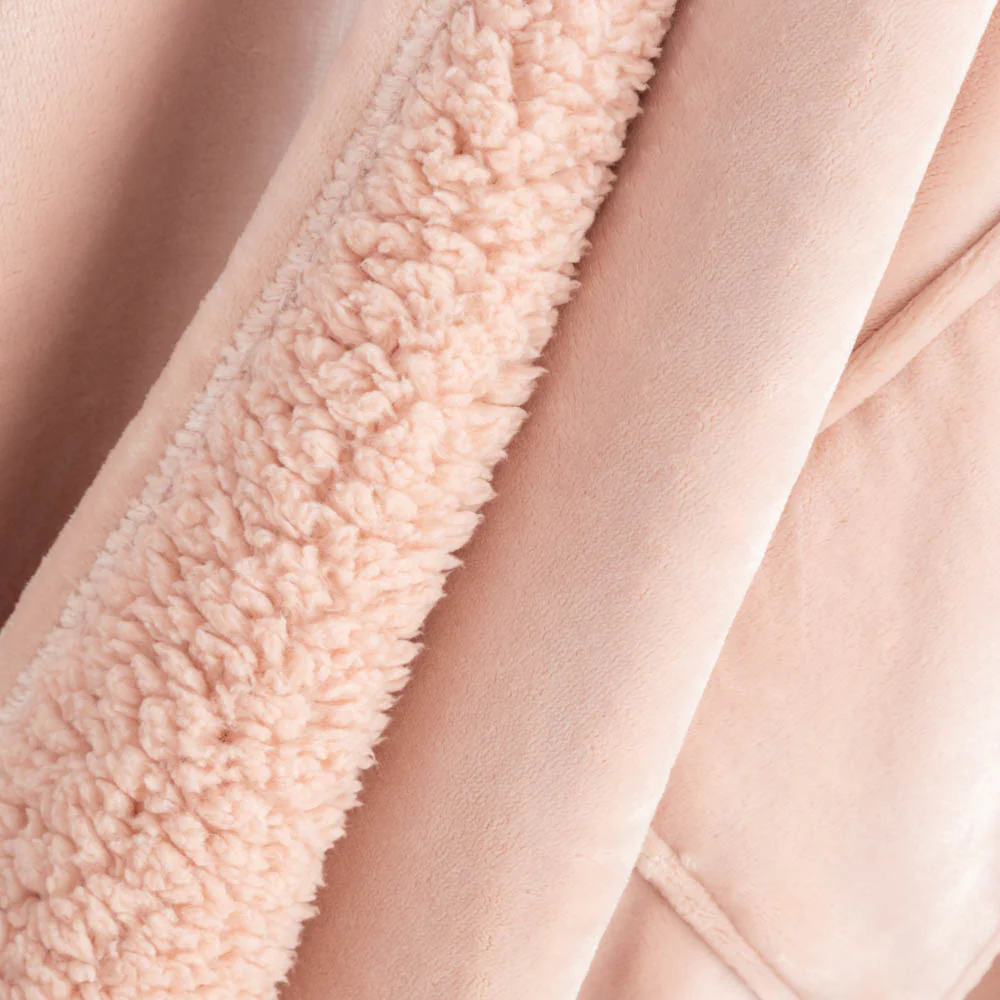 Heated VelvetLoft® Sherpa Wearable Throw - Image 23