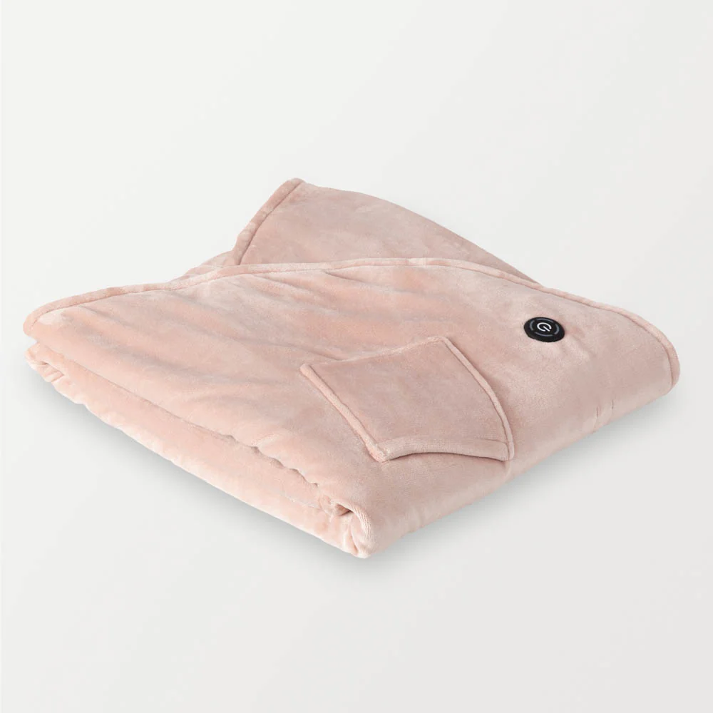 Heated VelvetLoft® Sherpa Wearable Throw - Image 24