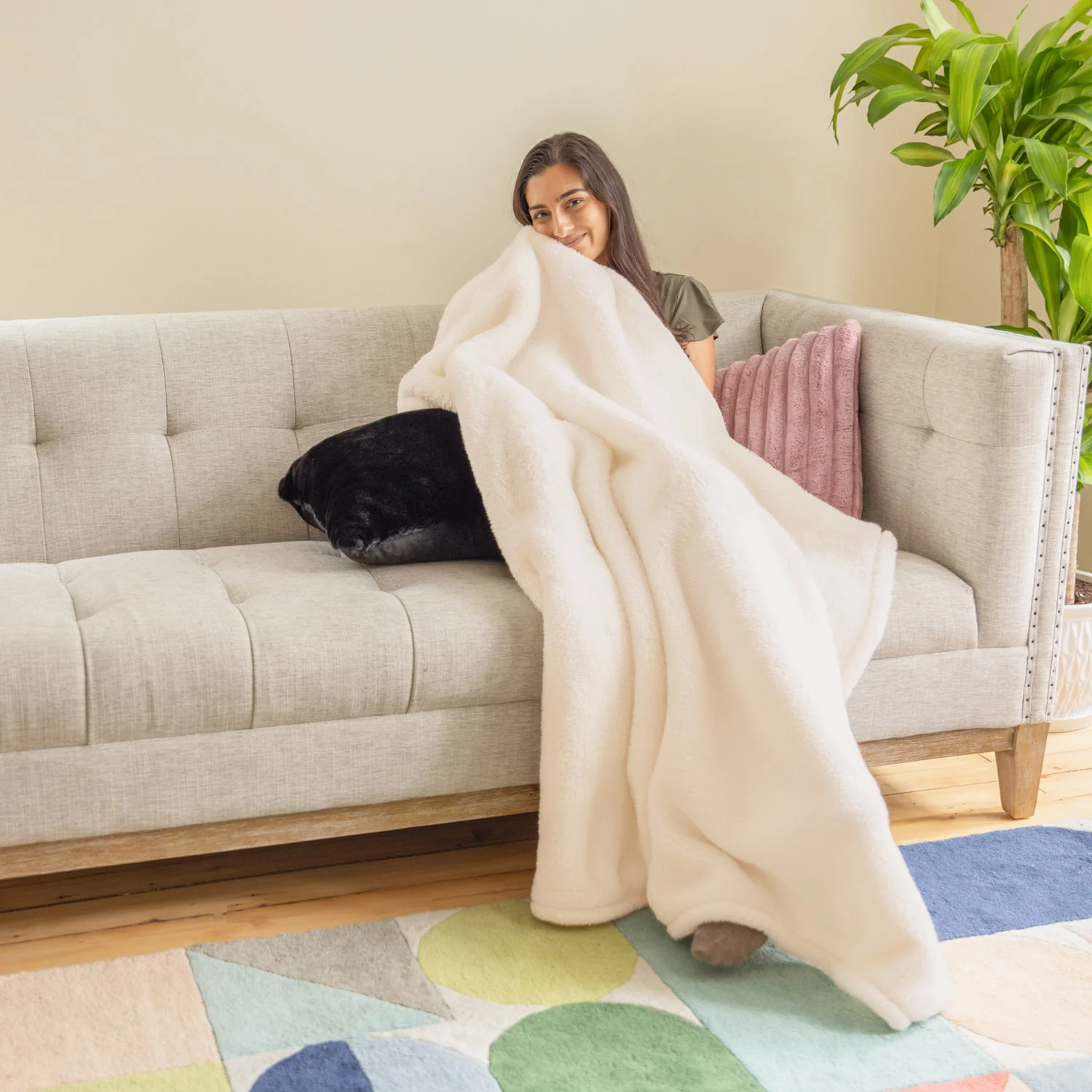 Oversized Extra-Fluffy™ Throw - Image 21