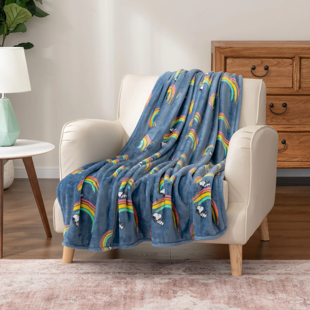 Peanuts® VelvetLoft® Throw - Image 7