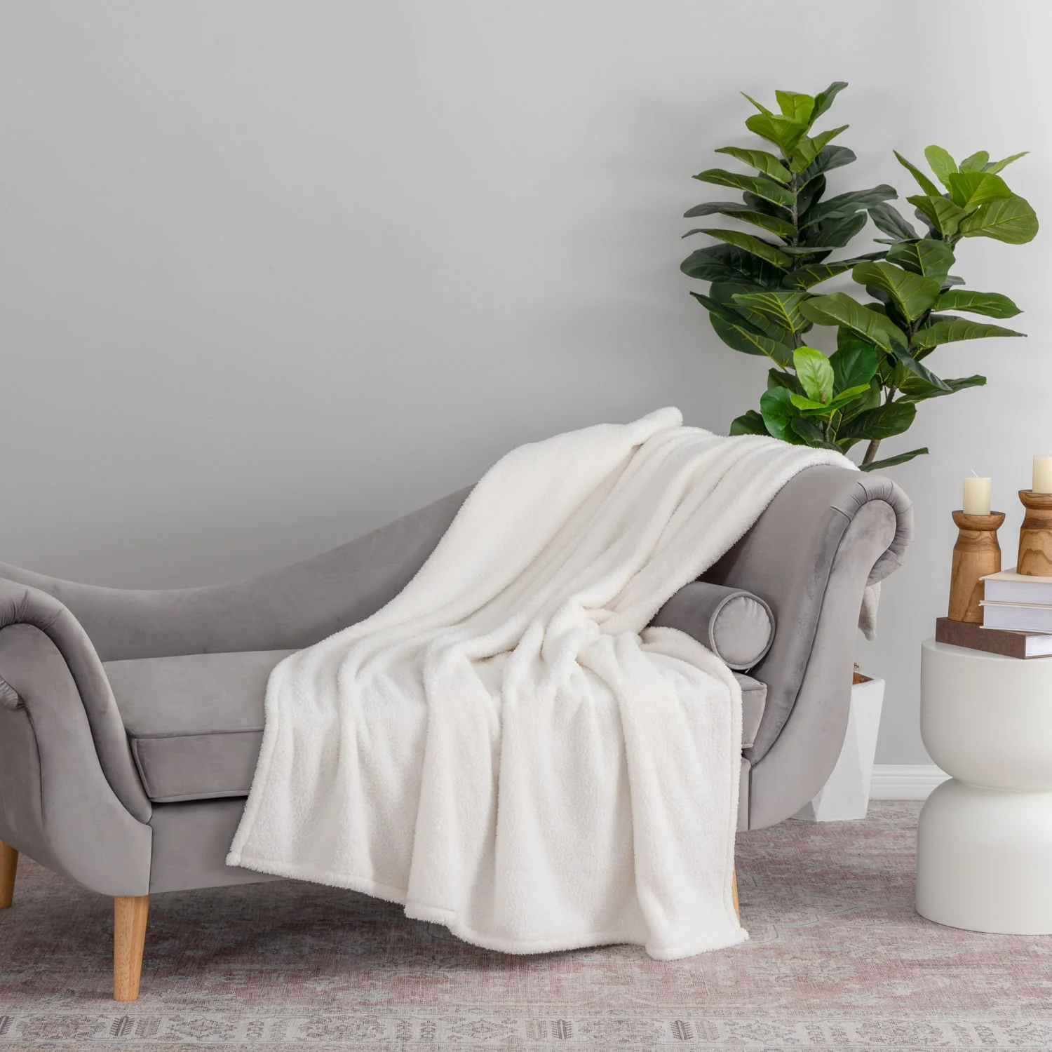 Retro Comfort Plush Throw - Image 16