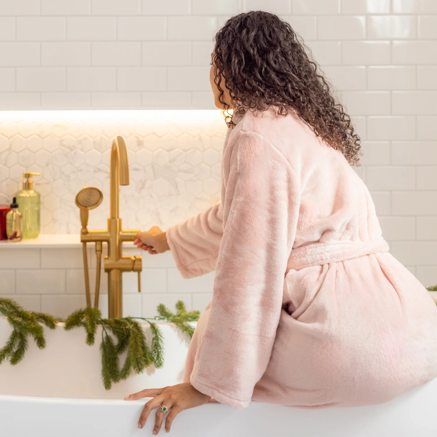 VelvetLoft® Plush Luxury Spa Robe - Image 25
