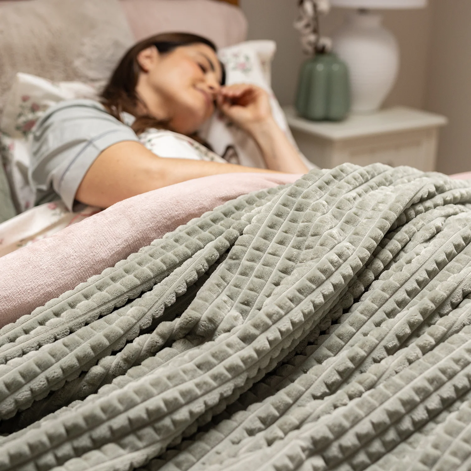 VelvetLoft® Waffle Blanket - Image 25